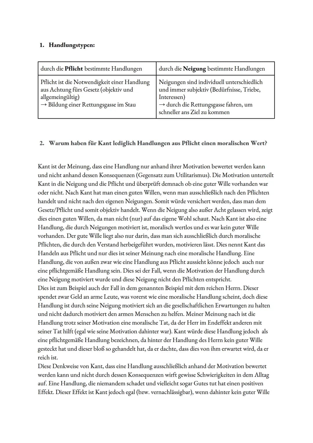 Neigung
(subjektiv)
Prinzipien/
Geretre
(objektiv)
Unmoralisch
moralisch
Wille - Kant
Wille
Vernunft wird
ausgeblendet
mit Basis
der Vernunf