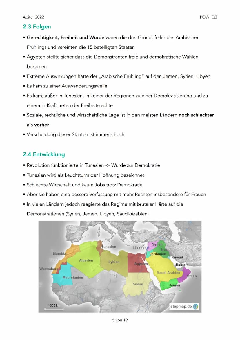 Abitur 2022
1. Terrorismus
1. Defintion
2. Motive
3. Zielgruppe
4.
5. Religiöser Terrorismus
2. Arabischer Frühling
1. Ursachen / Gründe
2. 