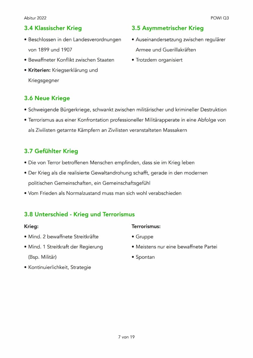 Abitur 2022
1. Terrorismus
1. Defintion
2. Motive
3. Zielgruppe
4.
5. Religiöser Terrorismus
2. Arabischer Frühling
1. Ursachen / Gründe
2. 