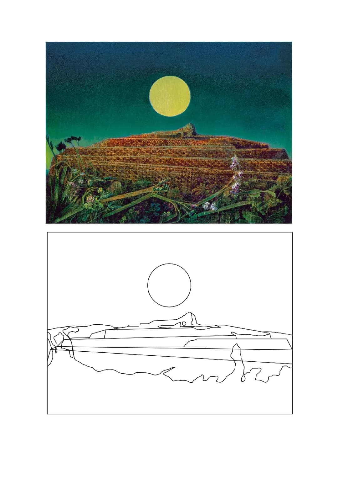 Bildanalyse: Max Ernst und Claude Monet - Kunstwerke, Komposition und Impressionismus einfach erklärt