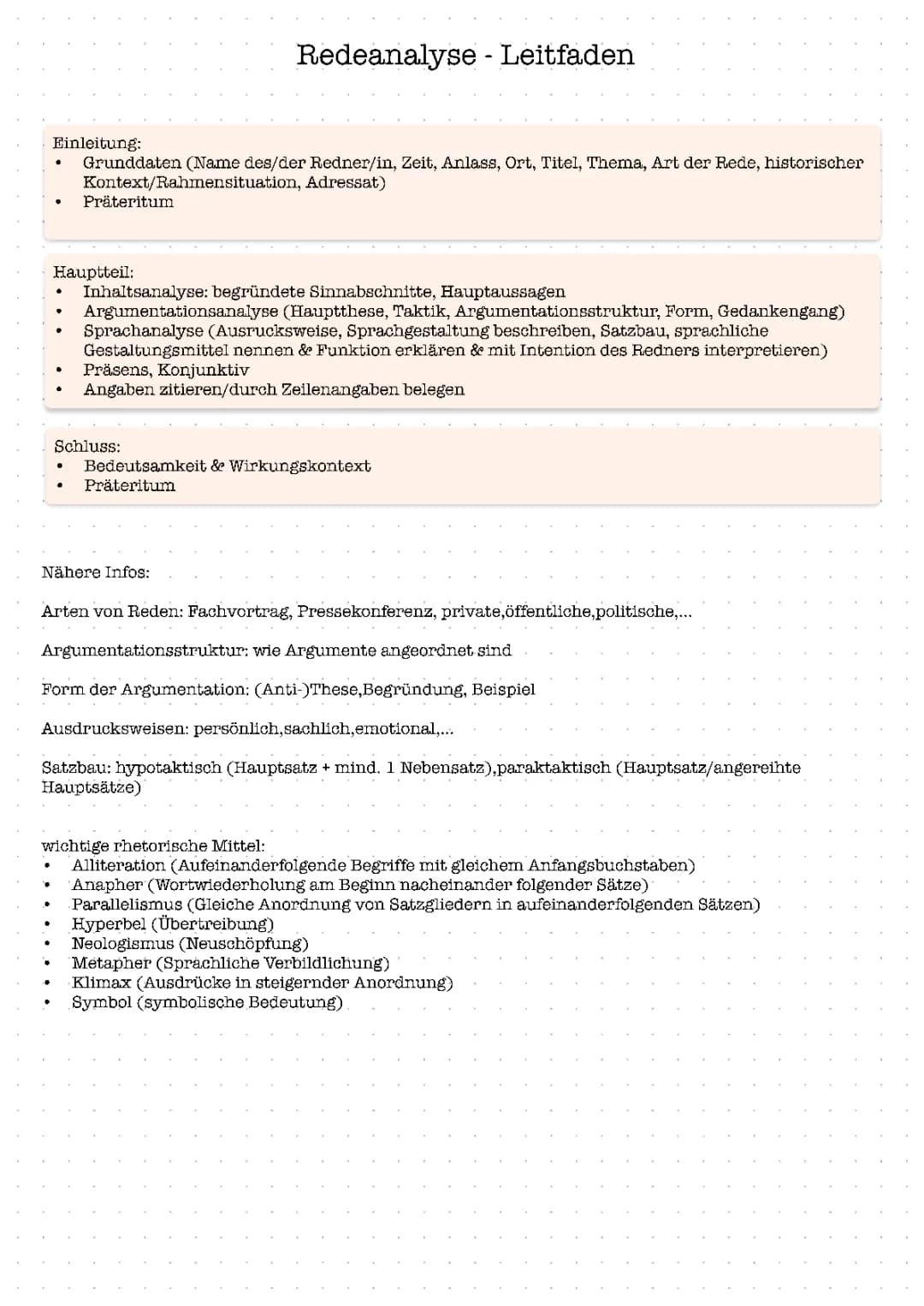 Redeanalyse