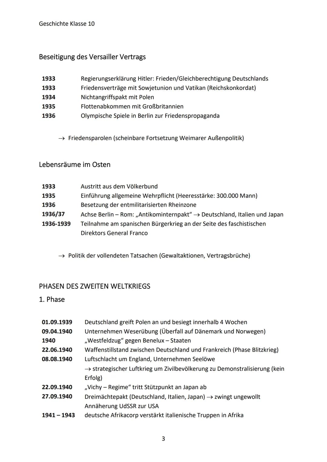 Geschichte Klasse 10
DIE NS - WIRTSCHAFTSPOLITIK
Ziele
Beseitigung der
Arbeitslosigkeit
wirtschaftliche
Eigenständigkeit
Maßnahmen
staatlich