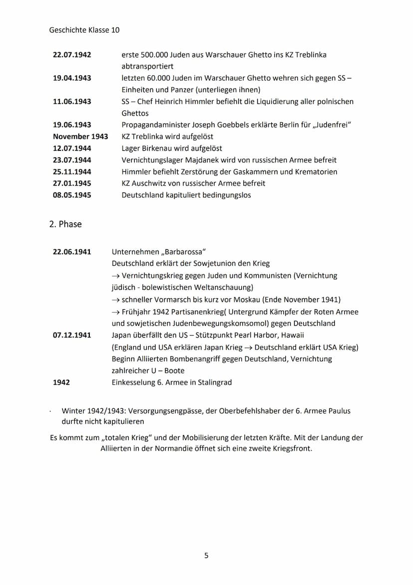 Geschichte Klasse 10
DIE NS - WIRTSCHAFTSPOLITIK
Ziele
Beseitigung der
Arbeitslosigkeit
wirtschaftliche
Eigenständigkeit
Maßnahmen
staatlich