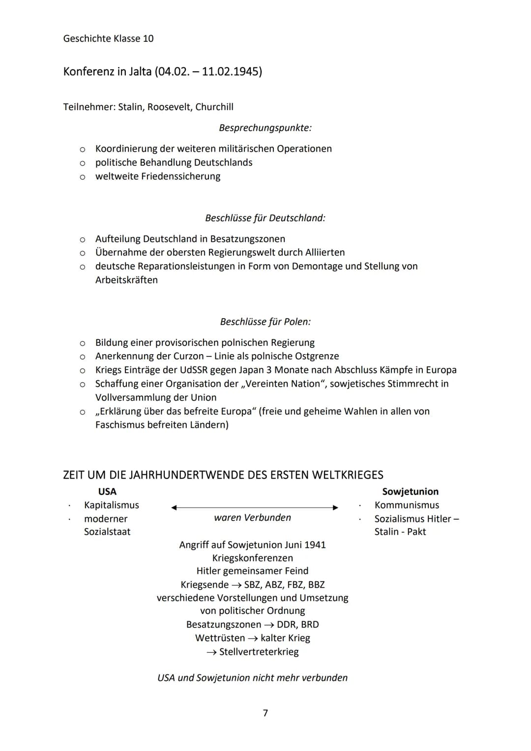 Geschichte Klasse 10
DIE NS - WIRTSCHAFTSPOLITIK
Ziele
Beseitigung der
Arbeitslosigkeit
wirtschaftliche
Eigenständigkeit
Maßnahmen
staatlich