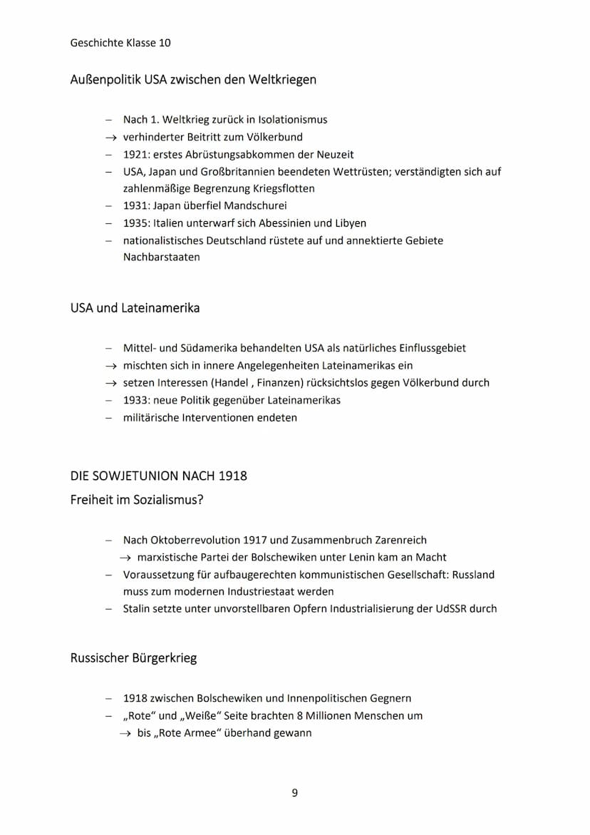 Geschichte Klasse 10
DIE NS - WIRTSCHAFTSPOLITIK
Ziele
Beseitigung der
Arbeitslosigkeit
wirtschaftliche
Eigenständigkeit
Maßnahmen
staatlich