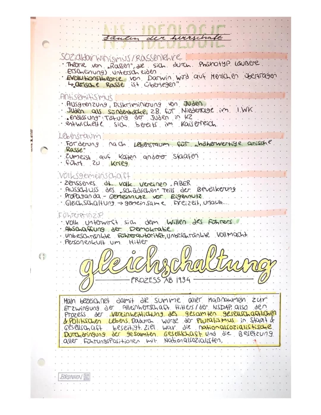 Gleichschaltung und Propaganda im Nationalsozialismus