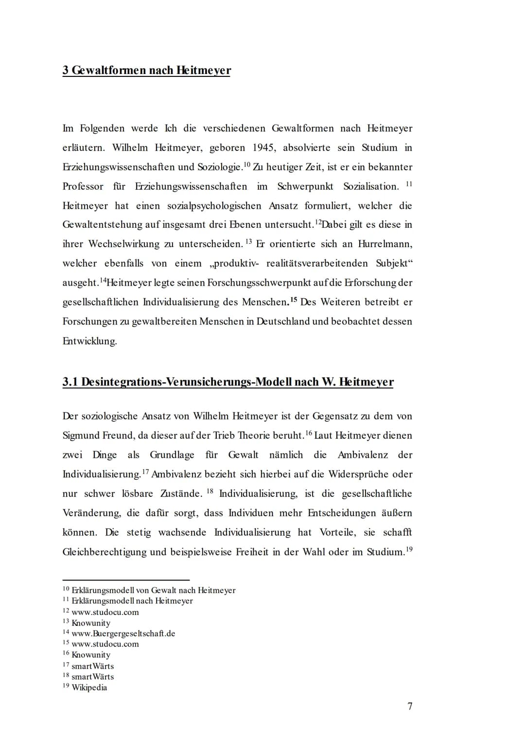 Gewalt in der Entwicklung - Wo fängt Gewalt an, wo hört sie auf?
Pädagogik Facharbeit/ Q1
1 www.noz.de Inhaltsverzeichnis
1 Einleitung.
2 Wa