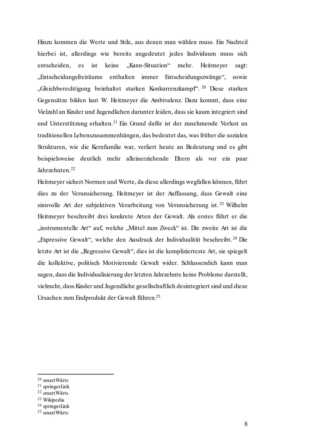 Gewalt in der Entwicklung - Wo fängt Gewalt an, wo hört sie auf?
Pädagogik Facharbeit/ Q1
1 www.noz.de Inhaltsverzeichnis
1 Einleitung.
2 Wa