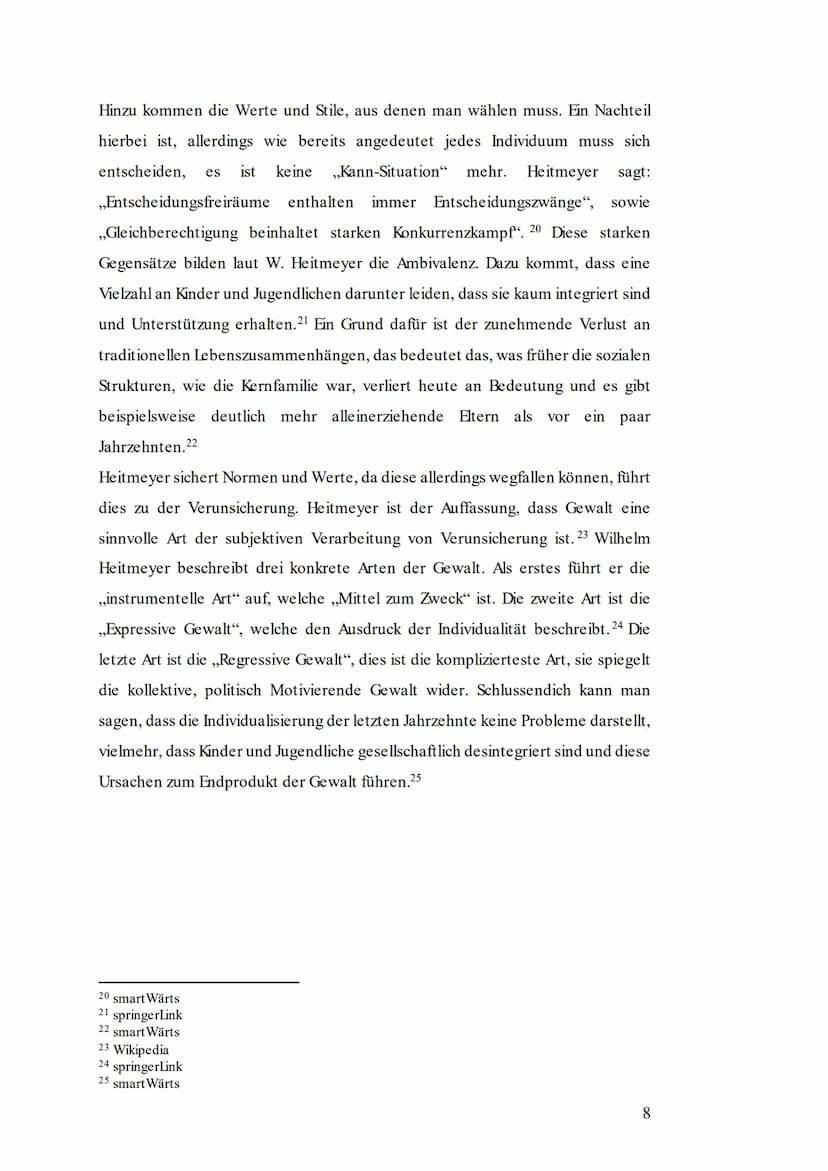 Gewalt in der Entwicklung - Wo fängt Gewalt an, wo hört sie auf?
Pädagogik Facharbeit/ Q1
1 www.noz.de Inhaltsverzeichnis
1 Einleitung.
2 Wa