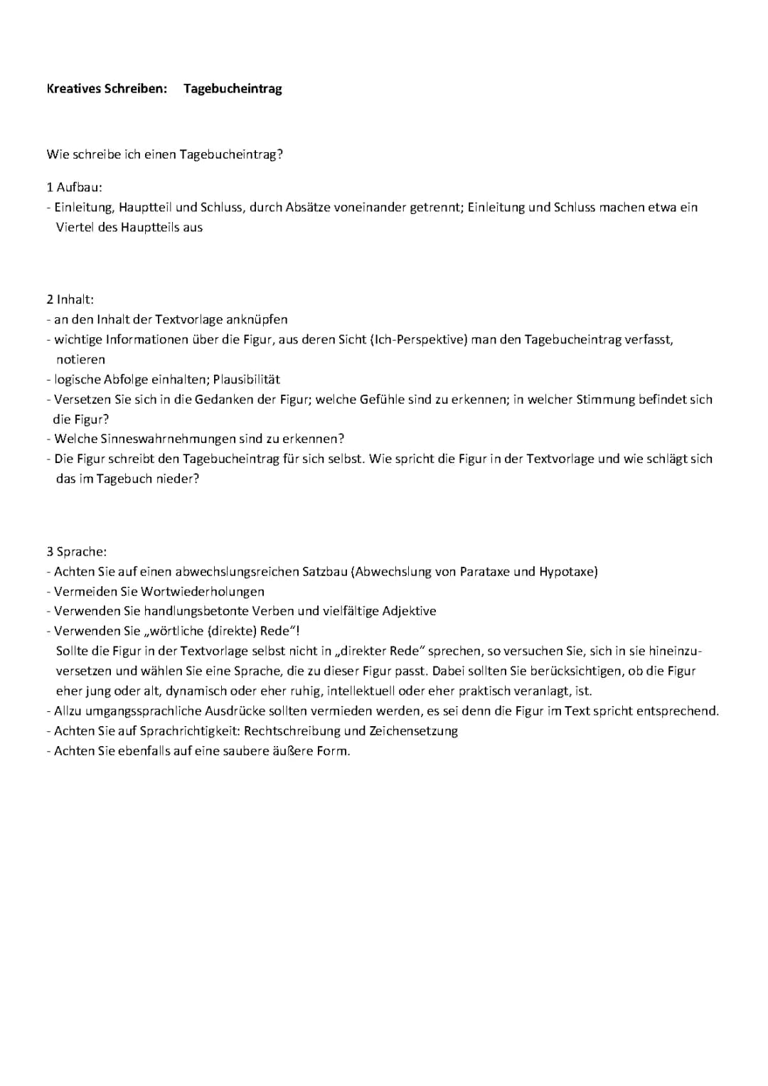Tagebucheintrag schreiben: Beispiele, Übungen, und Tipps für die Klassenarbeit
