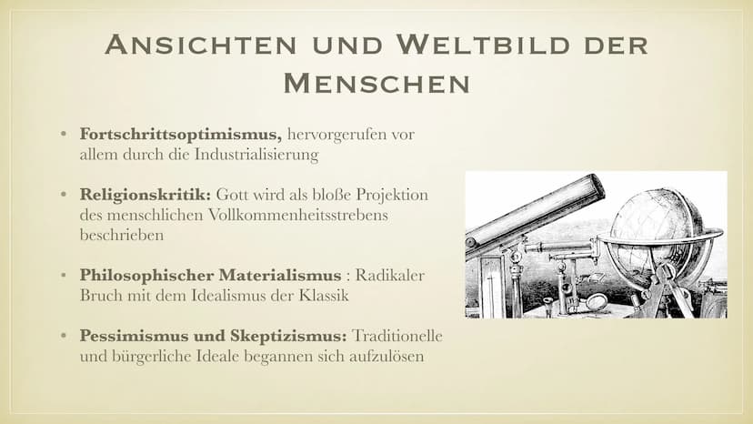 REALISMUS
ÜBER DIE LITERARISCHE EPOCHE ●
Begriffserklärung
• Geschichtlicher & philosphischer Hintergrund
●
●
●
●
●
GLIEDERUNG
●
Autoren & W
