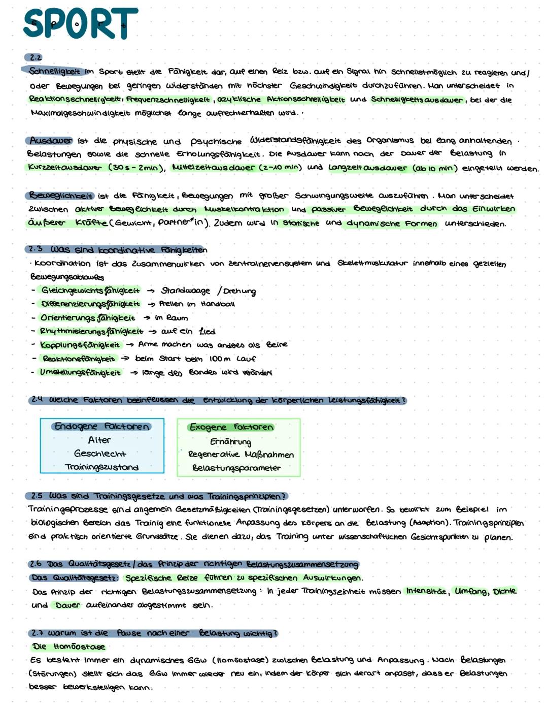 # SPORT

## Themen

1. Begriffsbestimmung

1.1 was ist Sport?

2. Trainingslehre

2.1 was macht die sportliche Leistung aus?

2.2 cole sind 
