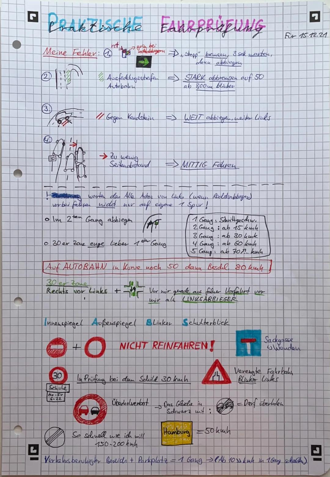 Erfolgreich durch die praktische Fahrprüfung