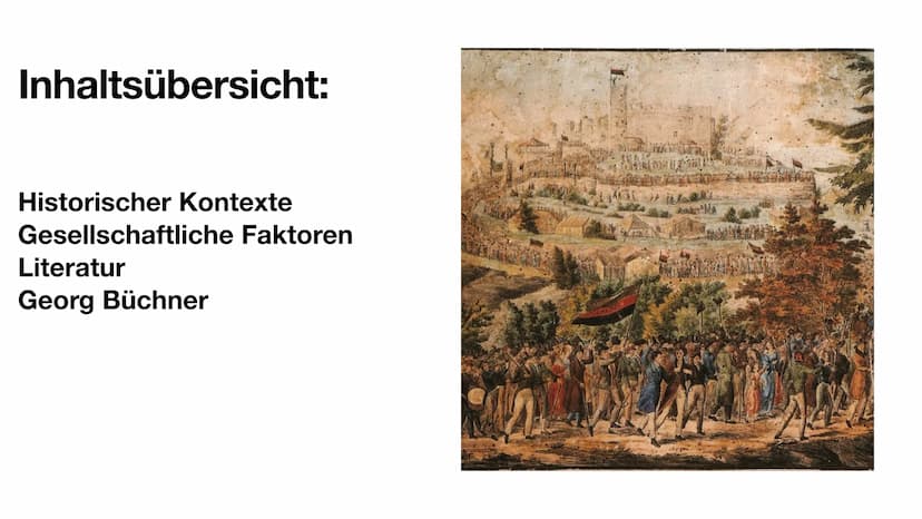 Epoche: Vormärz
Von Nico Thielemann und Katharina Müller Inhaltsübersicht:
Historischer Kontexte
Gesellschaftliche Faktoren
Literatur
Georg 