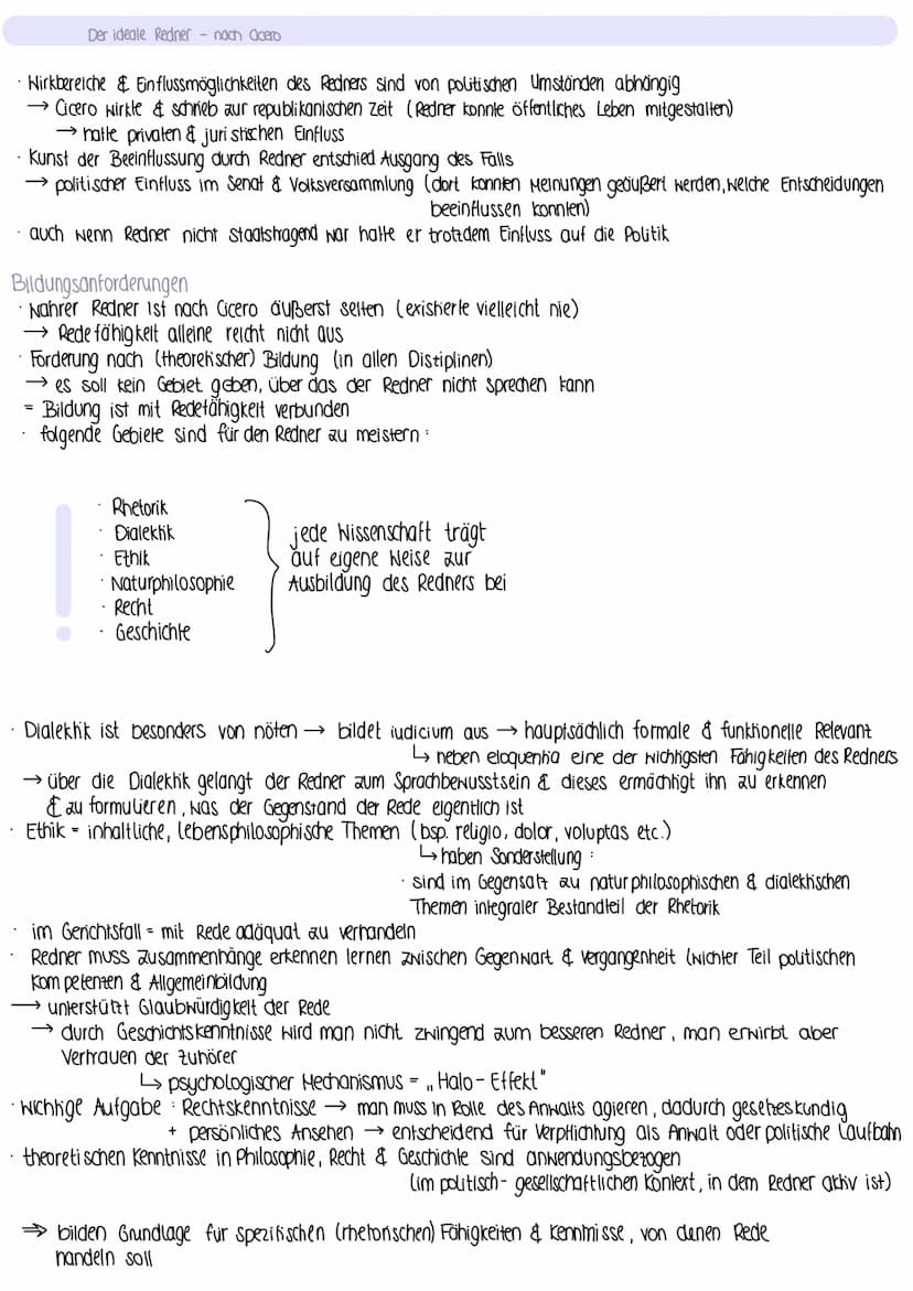 Rhetorik
Q₁
Bild des Redners
vir doctus (universale Bildung)
vir bonus, vir honestus (moralisch ehrenhaft)
System der Rhetorik
3 Redearten (