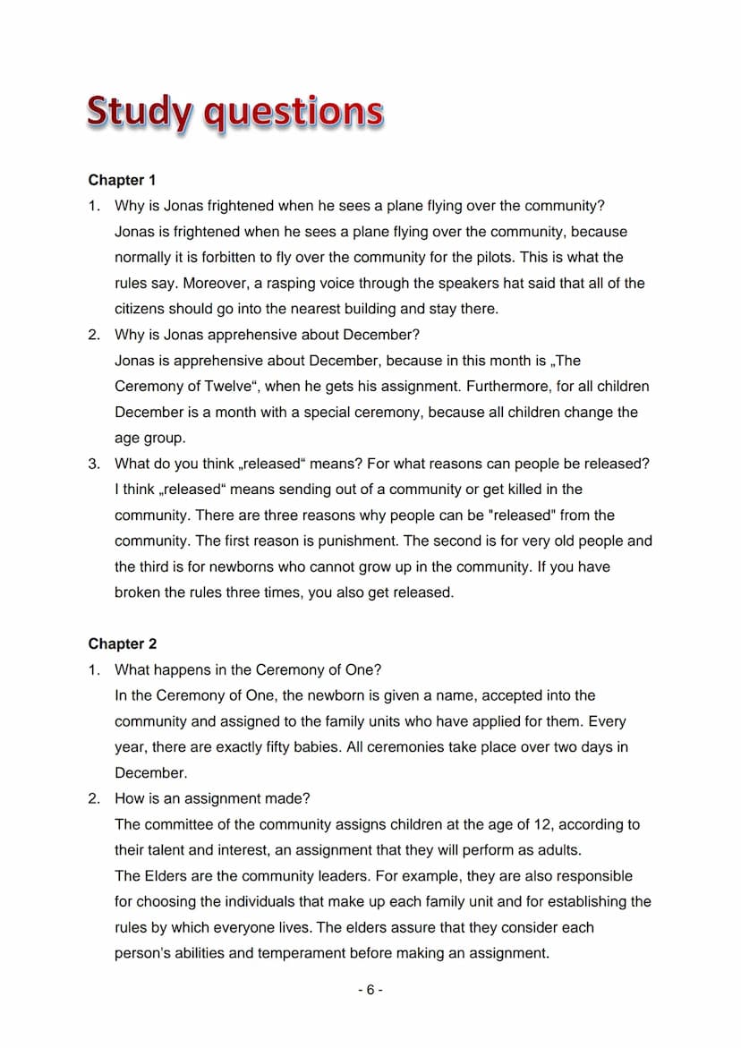 Lois Lowry
The Giver
East English Editions
Klett Table of contents
Reading journal chapter 1
Reading journal chapter 4
Reading journal chapt