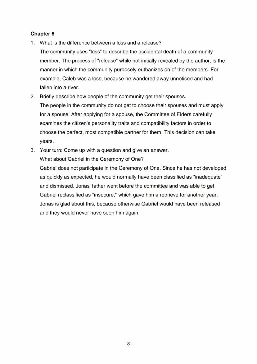 Lois Lowry
The Giver
East English Editions
Klett Table of contents
Reading journal chapter 1
Reading journal chapter 4
Reading journal chapt