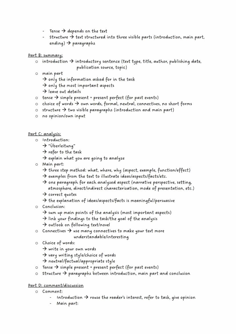 English exam
General overview
Materials:
O exam paper (A4, lines, without edge)
。 pen + spare pen
o tippex
o highlighters
O colored fine lin