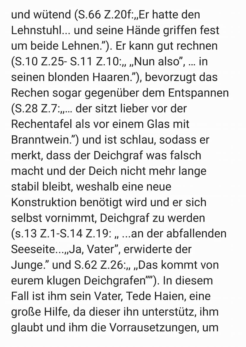 Charakterisierung Hauke Haiens
In der Novelle ,,der Schimmelreiter" von
Theodor Storm, 1888 geschrieben, geht es
um einen jungen Mann, der w