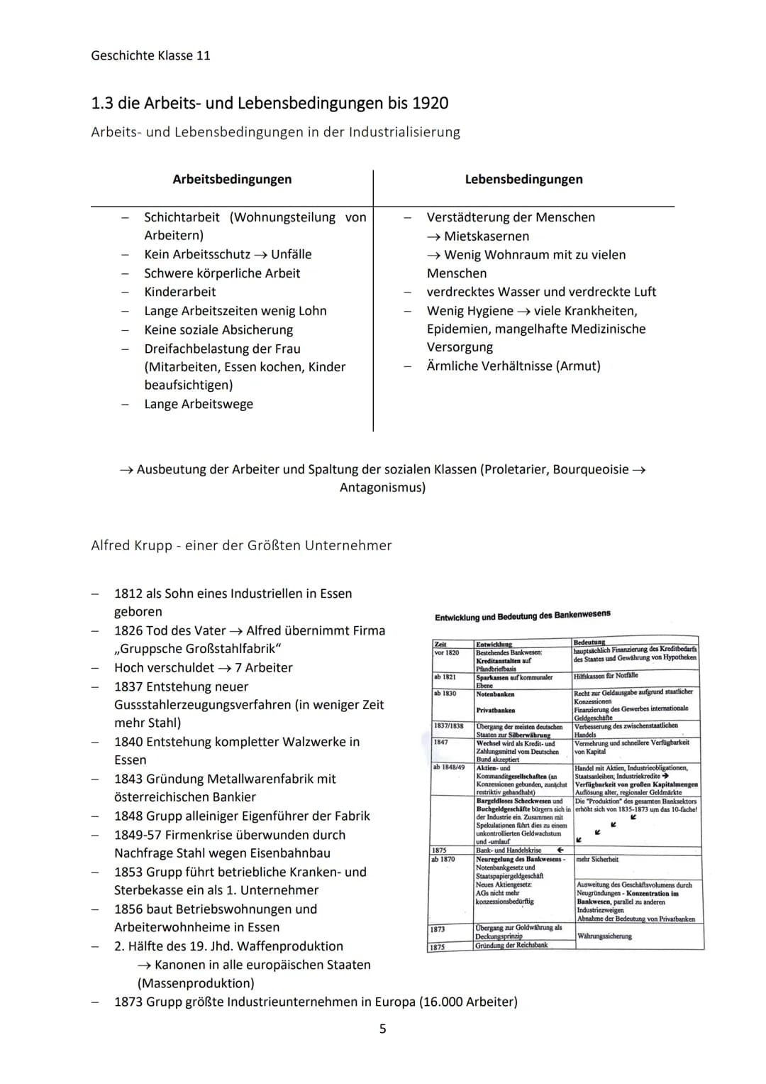 Geschichte Klasse 11
1. DIE GRUNDLAGEN EINER MODERNEN GESELLSCHAFT IN WIRTSCHAFT UND
POLITIK IN DEUTSCHLAND
1.1 der Industrialisierungsproze