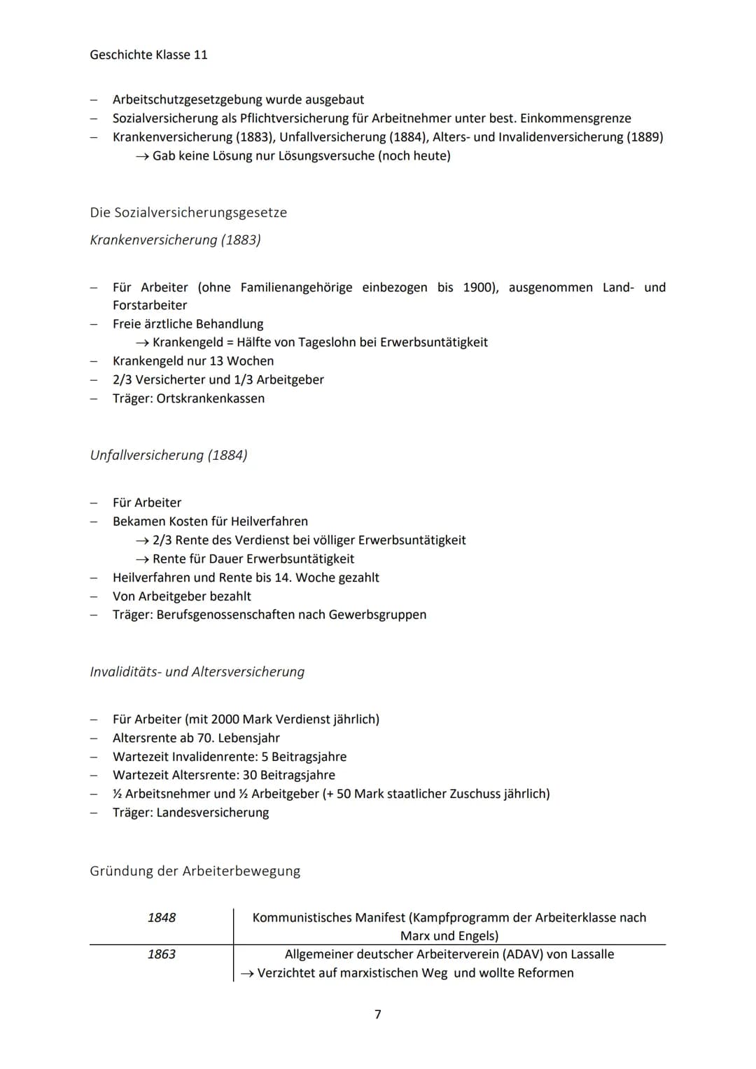 Geschichte Klasse 11
1. DIE GRUNDLAGEN EINER MODERNEN GESELLSCHAFT IN WIRTSCHAFT UND
POLITIK IN DEUTSCHLAND
1.1 der Industrialisierungsproze