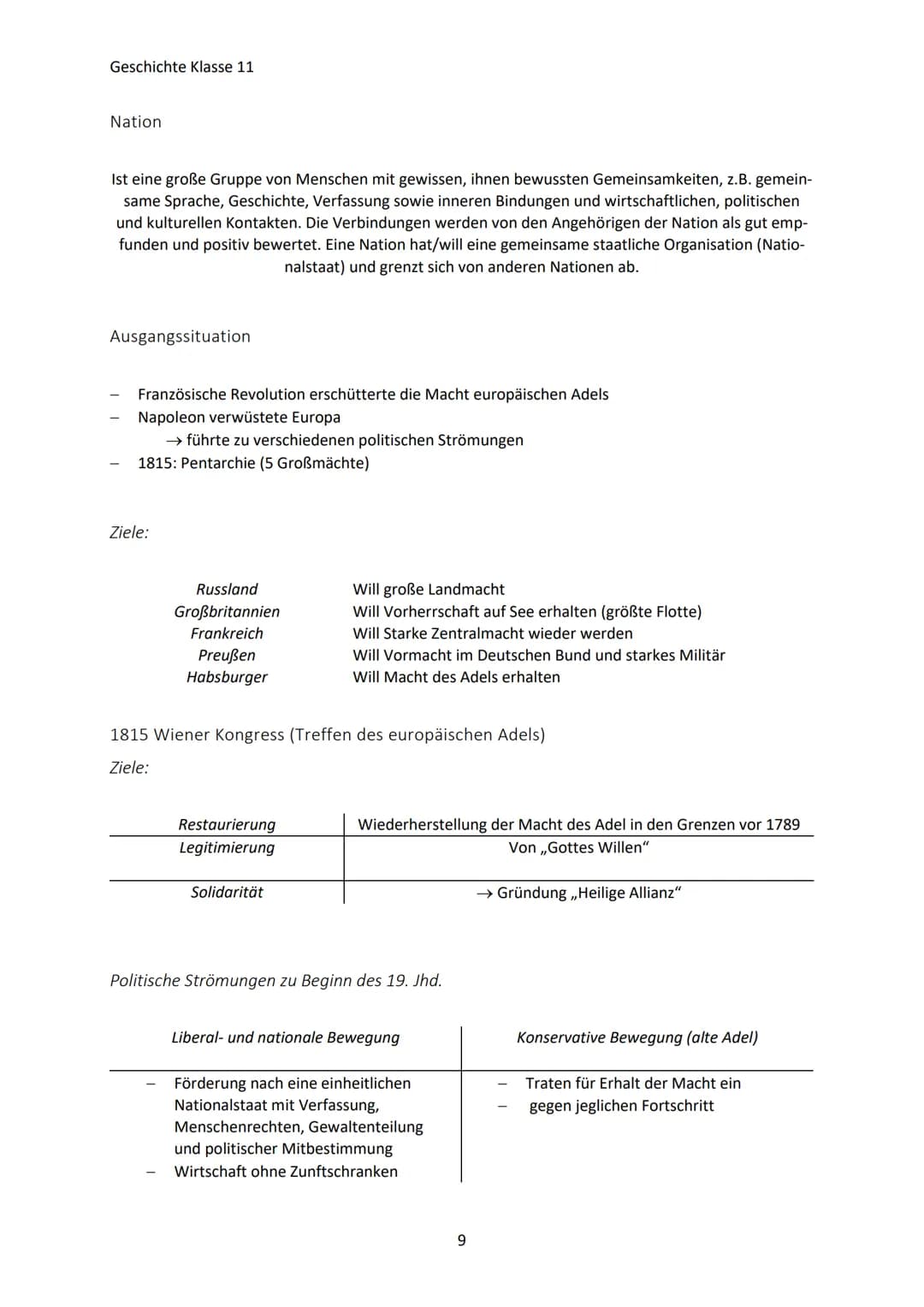 Geschichte Klasse 11
1. DIE GRUNDLAGEN EINER MODERNEN GESELLSCHAFT IN WIRTSCHAFT UND
POLITIK IN DEUTSCHLAND
1.1 der Industrialisierungsproze
