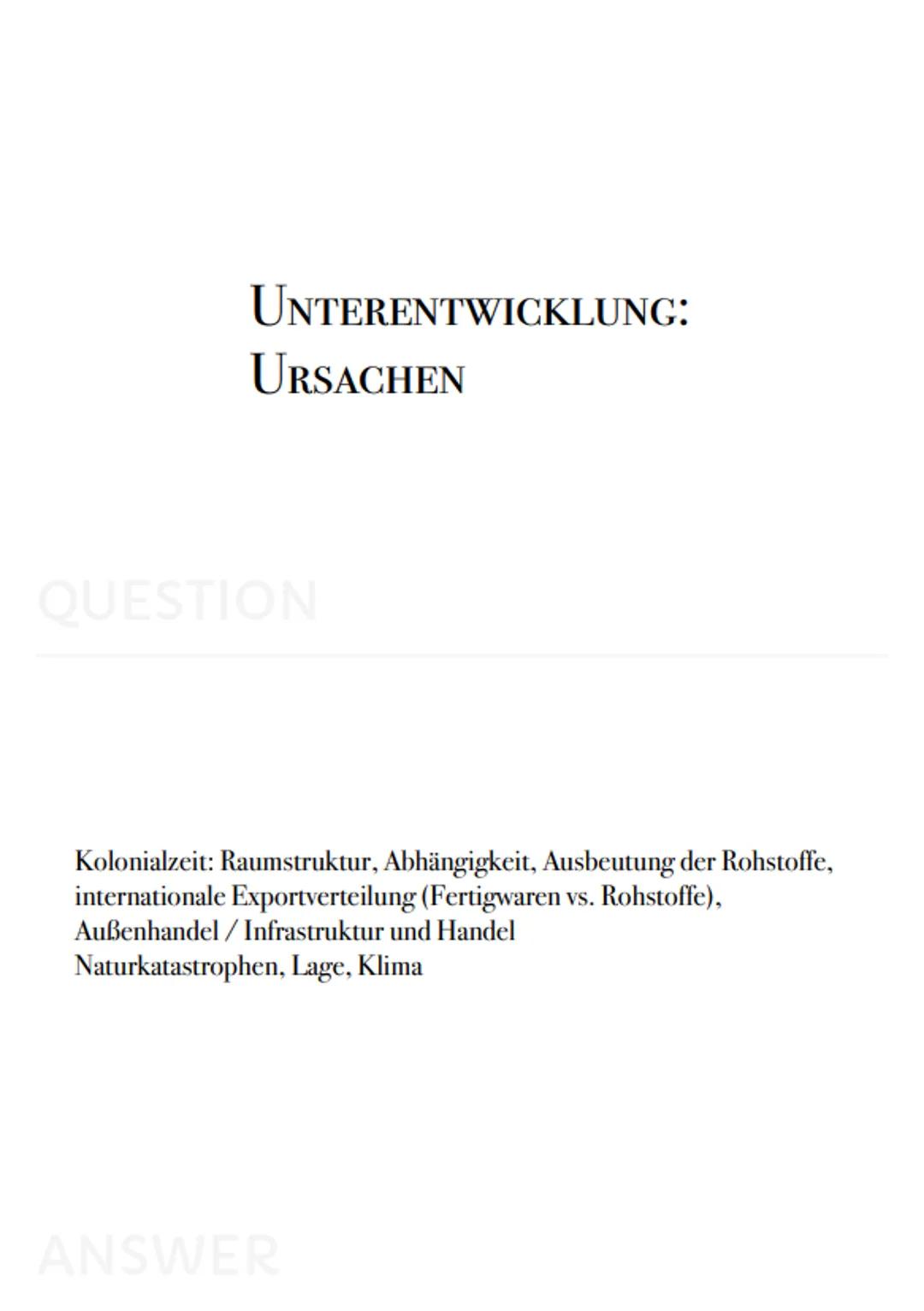 Geo
Karteikarten
- PUSH FAKTOREN
QUESTION
Krieg, politische Instabilität, Naturkatastrophen, Armut, Infrastruktur,
Bildungseinrichtungen, me