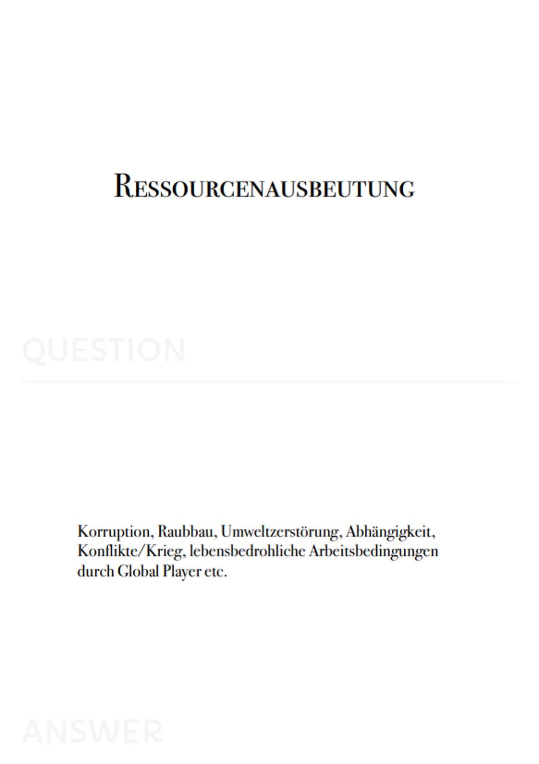 Geo
Karteikarten
- PUSH FAKTOREN
QUESTION
Krieg, politische Instabilität, Naturkatastrophen, Armut, Infrastruktur,
Bildungseinrichtungen, me