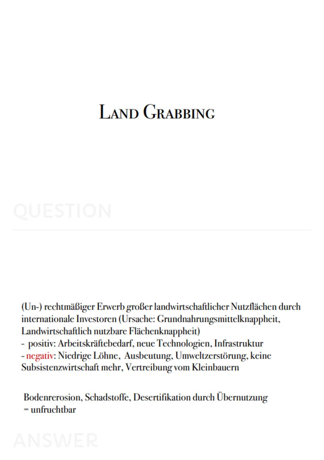 Geo
Karteikarten
- PUSH FAKTOREN
QUESTION
Krieg, politische Instabilität, Naturkatastrophen, Armut, Infrastruktur,
Bildungseinrichtungen, me