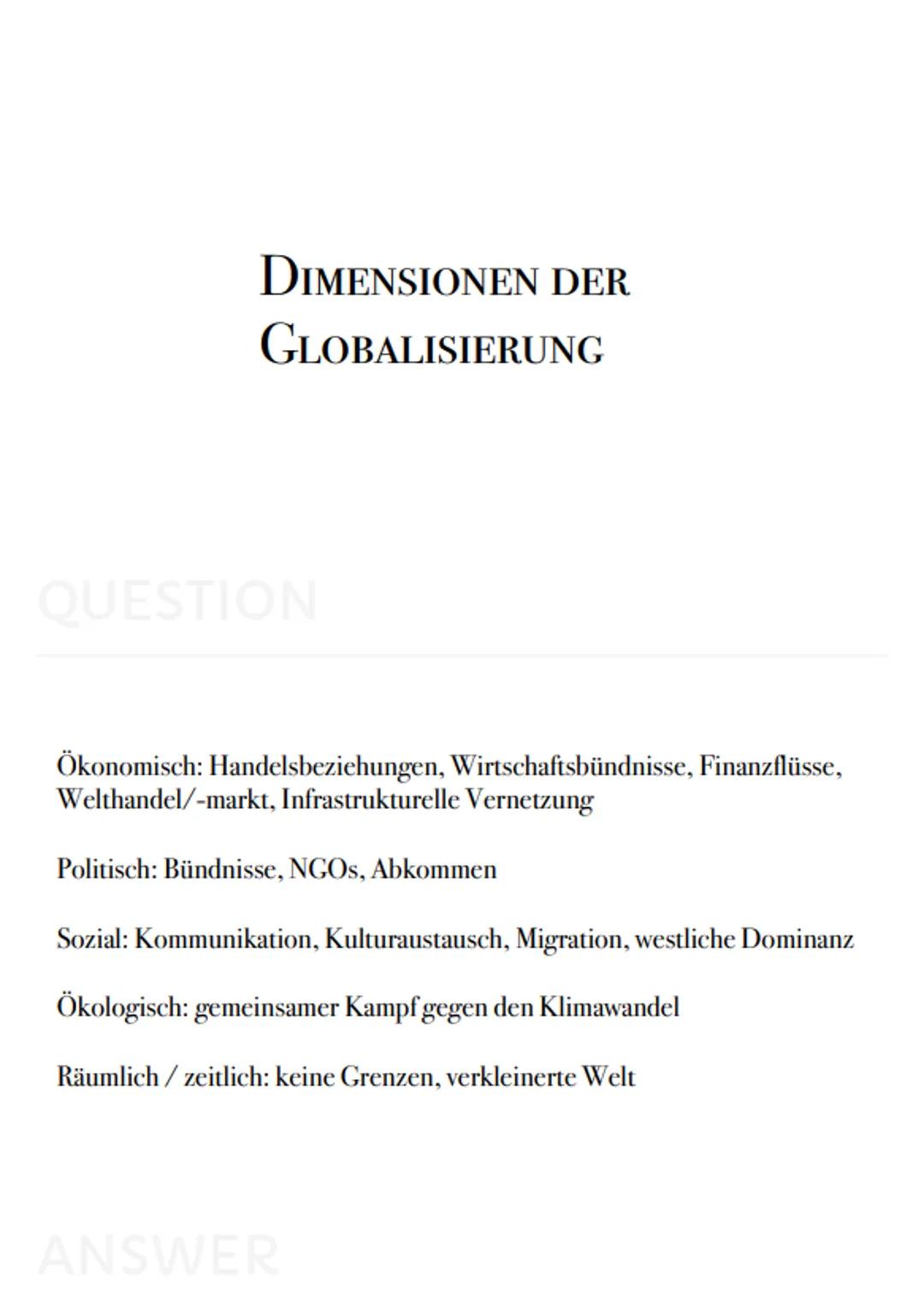 Geo
Karteikarten
- PUSH FAKTOREN
QUESTION
Krieg, politische Instabilität, Naturkatastrophen, Armut, Infrastruktur,
Bildungseinrichtungen, me