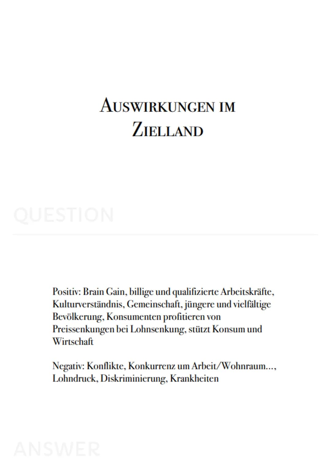 Geo
Karteikarten
- PUSH FAKTOREN
QUESTION
Krieg, politische Instabilität, Naturkatastrophen, Armut, Infrastruktur,
Bildungseinrichtungen, me