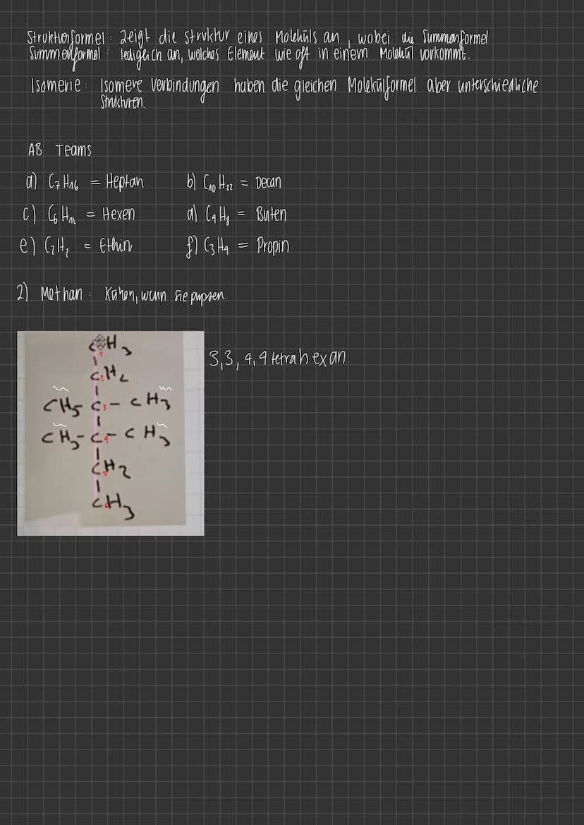 Alkane
Propin
Summenformel: CnH₂n+2
Methan
Ethan
Propan
Cz Hg
n-Butan
си НЛО
n-Pentan C5 H₁2
n-Hexan có hay
n-Heptan C7 H16
n-Octan C8H18
n-