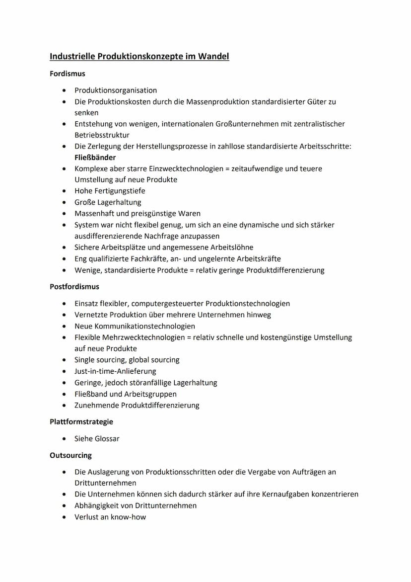 Bedeutungswandel von Standortfaktoren
Glossar:
Altindustrieller Standort
diversifiziert
Diversifizierung
Agglomerationsvorteile
Primärer Sek