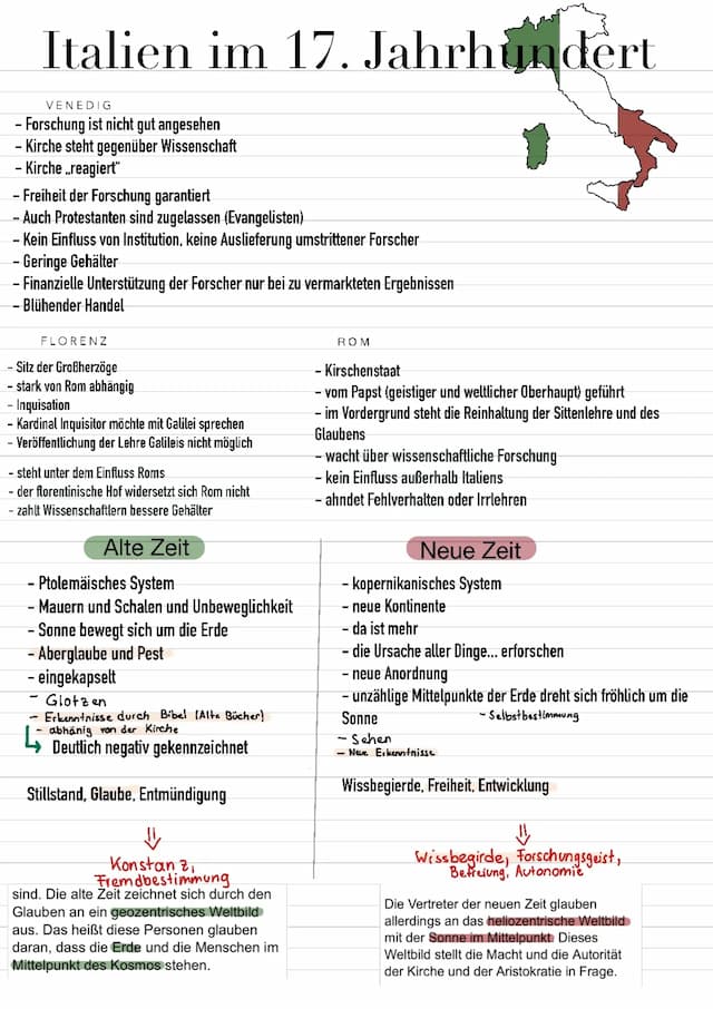 Know Leben des Galilei - Italien im 17. Jahrhundert  thumbnail