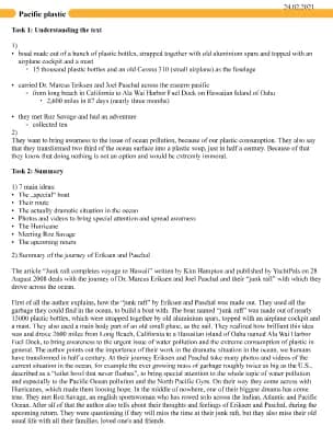 Know summary “Junk raft completes voyage to Hawaii” - Placific plastic and water pollution  thumbnail