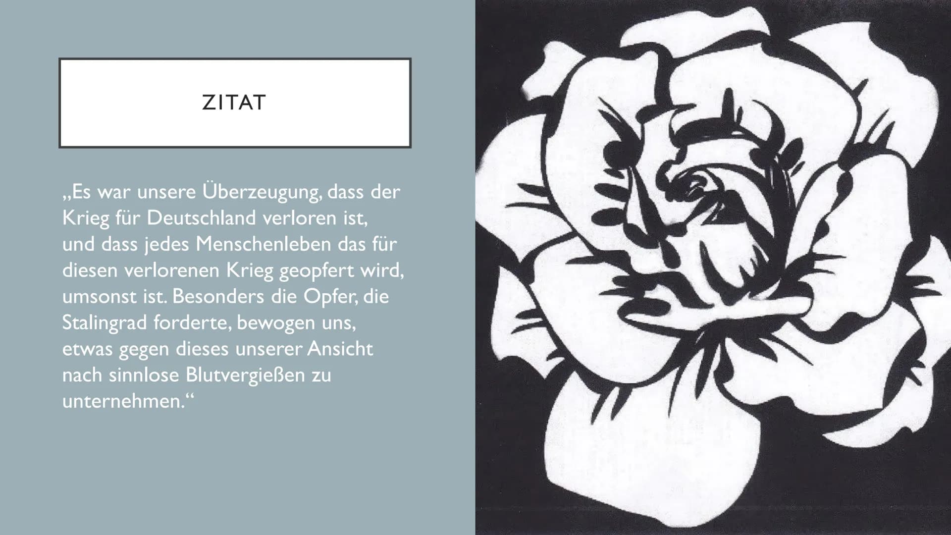 WIDERSTAND VON
JUGENDLICHEN GLIEDERUNG
Was ist Widerstand?
Widerstand von Jugendlichen
Bündische Traditionen
I.
2.
3.
4. Die weiße Rose
5.
6