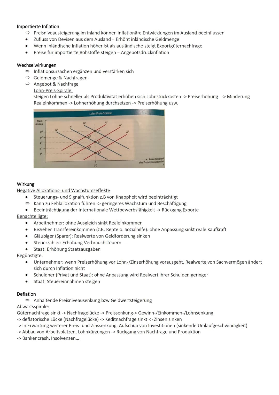 Zusammenhang Geldmenge, Gütermengen, Preisniveau
Geldmenge Gütermenge -> Preisstabilität
Vereinfachter Wirtschaftskreislauf
Unternehmen (Pro