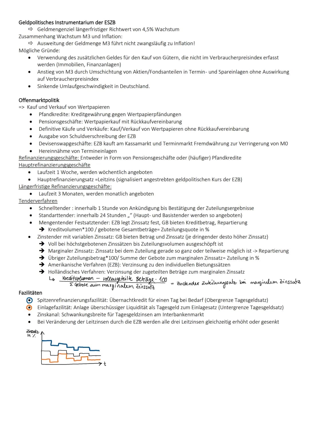 Zusammenhang Geldmenge, Gütermengen, Preisniveau
Geldmenge Gütermenge -> Preisstabilität
Vereinfachter Wirtschaftskreislauf
Unternehmen (Pro