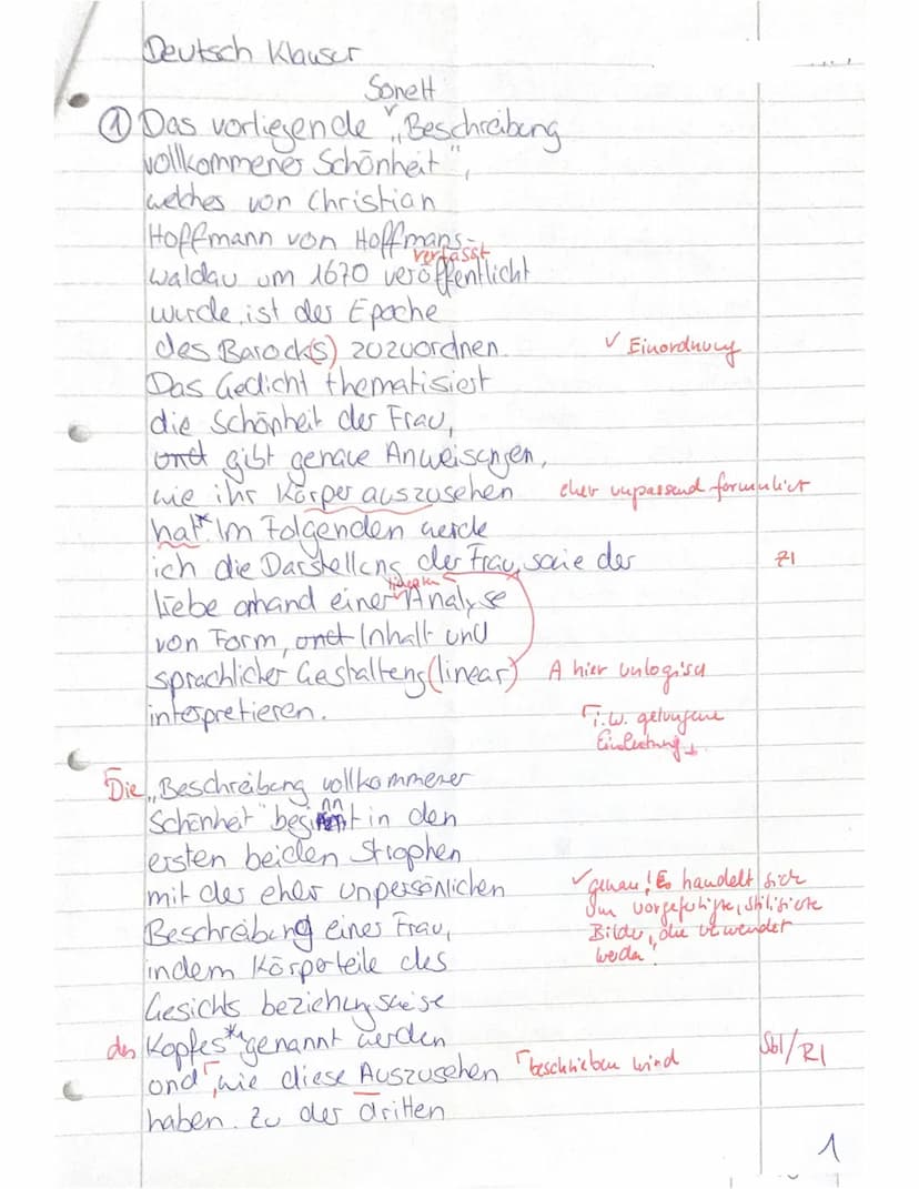 2
Klausur Nr. 3
Thema der UR: Vielfalt lyrischen Sprechens - Liebesauffassungen und
Liebeserfahrungen vom Mittelalter bis zur Gegenwart
Aufg