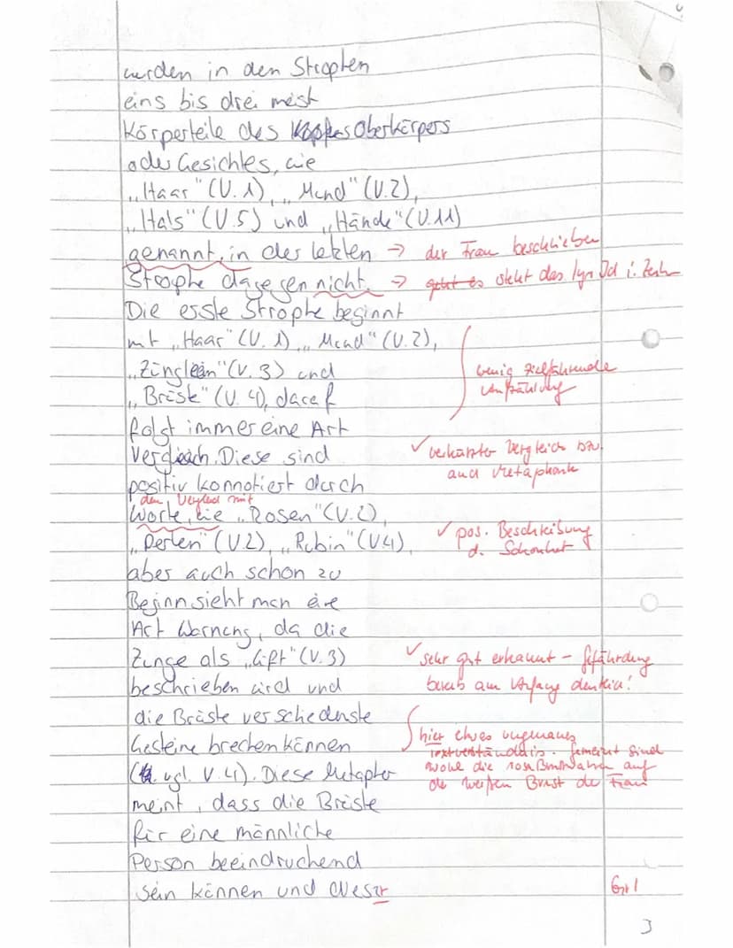 2
Klausur Nr. 3
Thema der UR: Vielfalt lyrischen Sprechens - Liebesauffassungen und
Liebeserfahrungen vom Mittelalter bis zur Gegenwart
Aufg