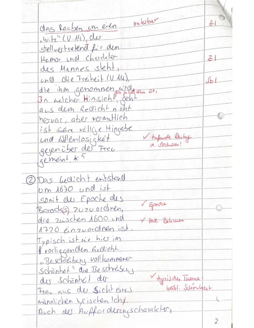 2
Klausur Nr. 3
Thema der UR: Vielfalt lyrischen Sprechens - Liebesauffassungen und
Liebeserfahrungen vom Mittelalter bis zur Gegenwart
Aufg