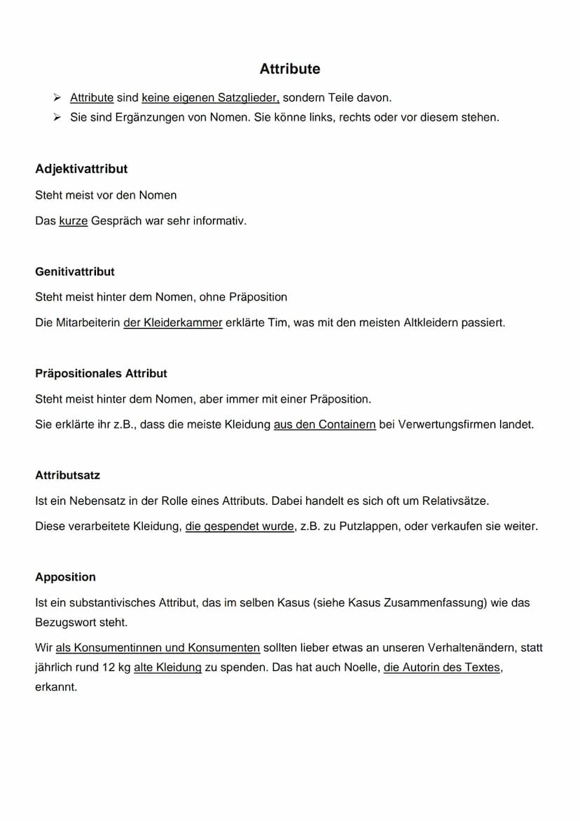 Satzglieder
➤ Satzglieder haben in jedem Satz eine bestimmte Aufgabe oder Funktion. Sie sagen
uns z. B. wer im Satz etwas tut oder wo es ges