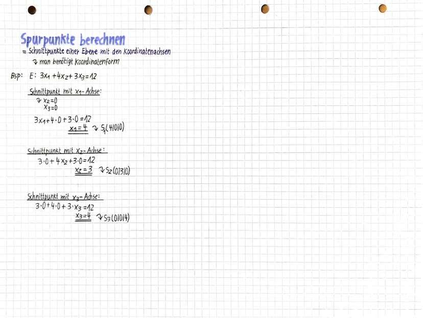 Parameter form
E: OX=DA+5•+•√
Ebenen im Raum
→durch einen Punkt A und 2 Vektoren (0; 0), die nicht parallel
zueinander sind, ist eine Ebene 
