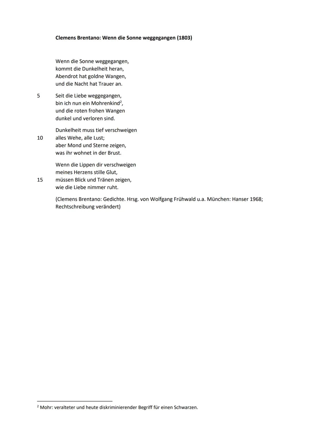 NAME:
Aufgabenstellung
1.
2.
5
10
Deutsch GK Q1 2022/2023 1. Klausur in 11.1
Unterwegs sein - Lyrik aus unterschiedlichen Epochen
Vergleiche