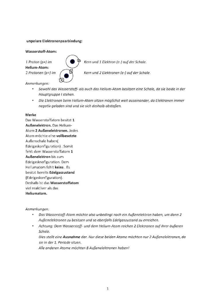 Know Elektronenkonfiguration, Lewis Schreibweise in Atome und Moleküle thumbnail