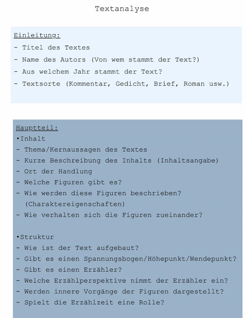 Einleitung:
(Textsorte)
(Textsorte)
geht es um...
- (Textsorte) ..." von ist im Jahr ... erschienen und
veröffentlicht.
-
-
Formulierungshil