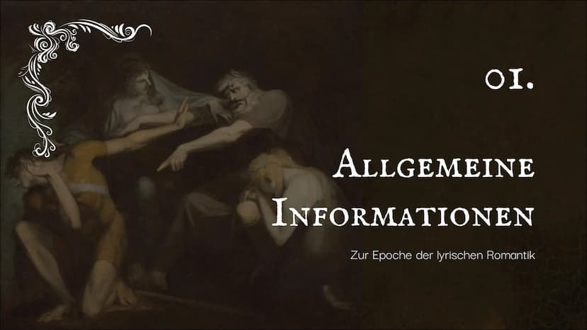 S
B
D GI
NATURLYRIK
DIE EPOCHE DER
LYRISCHEN ROMANTIK
47
Von: Janna, Emma INHALTSVERZEICHNIS
ΟΙ
ALLGEMEINES
Zeit, Autoren, Herkunft,
Geschic