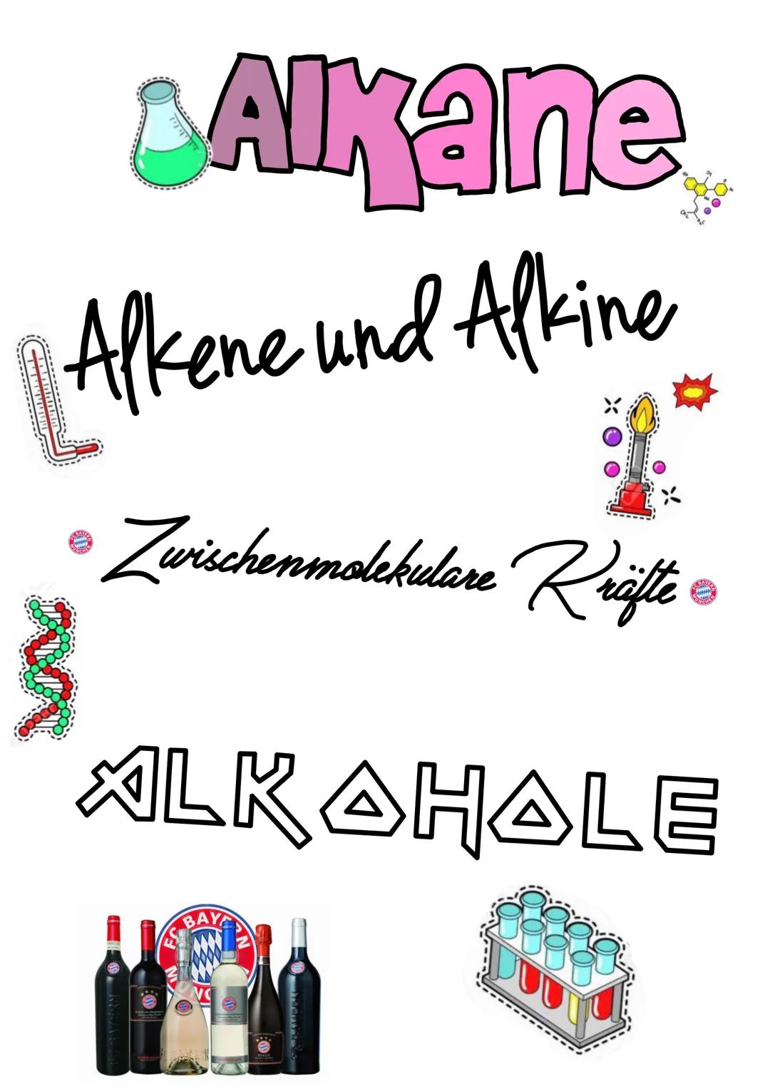 SAIKane
Eigenschaften der n-Alkane
Homologe Reihe
Name Formel Schmelzpunkt Siedepunkt
Methan CH₂
-182,48°C
Ethan C₂H6
-183,27°C
Propan C3H8
