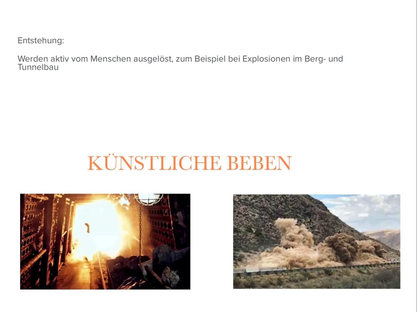 JOHANNA, ANNA, CARLA

# ERDBEBEN

Vom Naturereignis zur Katastrophe # ENTSTEHUNG

•Plattenbewegung

•mehrere große Krustenplatten

•pro Jahr