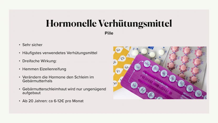 99999
0,00
Verhütung
Nele und Laura
ᏳᏀᏳᏀᏳᏀ ●
●
●
Inhaltsverzeichnis
Hormonelle Verhütungsmittel
Mechanische Verhütungsmittel
Chemische Verhü